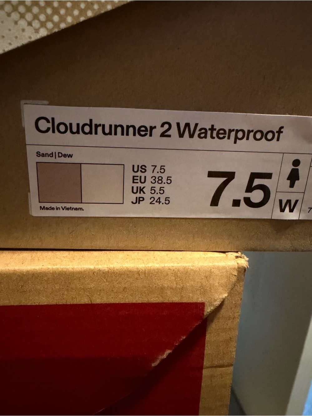 ON Cloudrunner 2 Waterproof, Women’s 7.5 - Picture 8 of 8